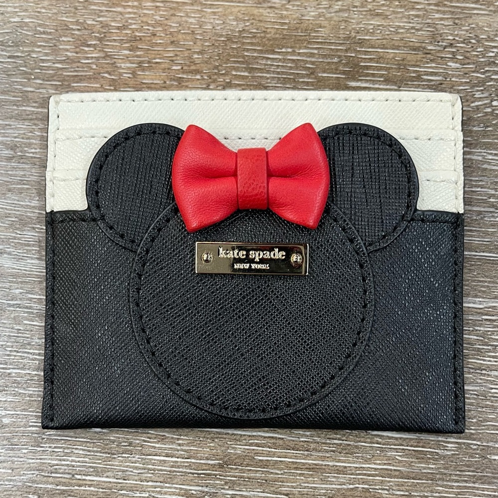 Disney X Kate Spade card holder wallet Minnie Mouse smal